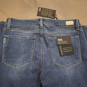 Paige - Women's Verdugo Crop, Farrah Sz 30